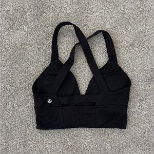 Lululemon Sweat Your Heart Out Bra. Black. Size 4